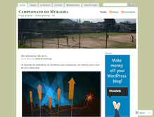 Tablet Screenshot of campeonatodomuralha.wordpress.com