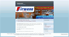 Desktop Screenshot of irwanacom.wordpress.com