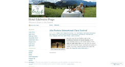 Desktop Screenshot of hoteledelweissen.wordpress.com