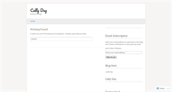 Desktop Screenshot of callyday.wordpress.com