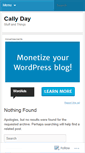 Mobile Screenshot of callyday.wordpress.com