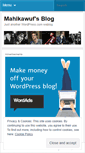 Mobile Screenshot of mahikawuf.wordpress.com