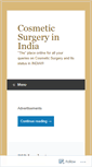 Mobile Screenshot of cosmesisindia.wordpress.com
