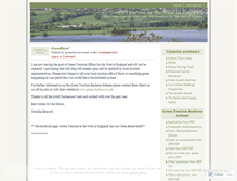 Tablet Screenshot of greentourismwest.wordpress.com