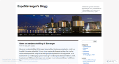 Desktop Screenshot of expostavanger.wordpress.com