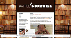 Desktop Screenshot of kaffeekurzweil.wordpress.com