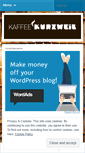 Mobile Screenshot of kaffeekurzweil.wordpress.com
