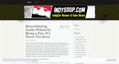 Desktop Screenshot of indysoup.wordpress.com