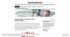 Desktop Screenshot of gamatindonesia.wordpress.com