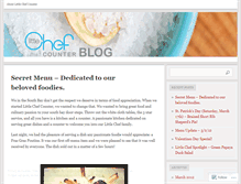 Tablet Screenshot of littlechefcounter.wordpress.com