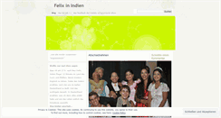 Desktop Screenshot of felixinindien.wordpress.com