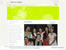 Tablet Screenshot of felixinindien.wordpress.com