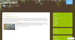 Desktop Screenshot of crafthero.wordpress.com