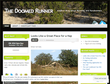 Tablet Screenshot of doomedrunner.wordpress.com