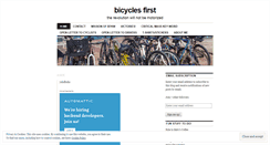 Desktop Screenshot of bicyclesfirstkeywest.wordpress.com