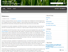Tablet Screenshot of beccamckinlay.wordpress.com