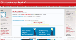 Desktop Screenshot of elrinconderuben.wordpress.com
