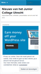 Mobile Screenshot of jcunieuws.wordpress.com