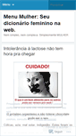 Mobile Screenshot of menumulher.wordpress.com