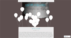 Desktop Screenshot of contemplatingcosmos.wordpress.com
