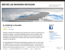 Tablet Screenshot of isladeluz.wordpress.com