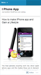 Mobile Screenshot of iphoneapp9.wordpress.com