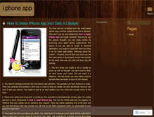 Tablet Screenshot of iphoneapp9.wordpress.com