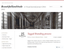 Tablet Screenshot of beautifulsoulitude.wordpress.com