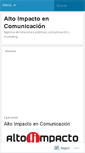 Mobile Screenshot of aicomunicacion.wordpress.com