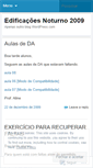 Mobile Screenshot of edifica2009.wordpress.com