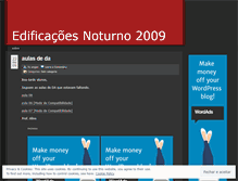 Tablet Screenshot of edifica2009.wordpress.com