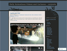 Tablet Screenshot of animote.wordpress.com