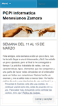Mobile Screenshot of pcpiinformaticazamora.wordpress.com