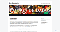 Desktop Screenshot of conddedados.wordpress.com