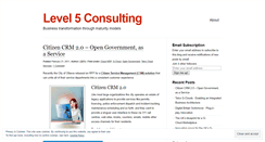 Desktop Screenshot of l5consulting.wordpress.com