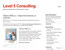 Tablet Screenshot of l5consulting.wordpress.com