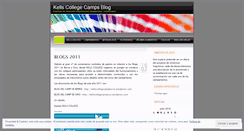 Desktop Screenshot of kellscollegecamps.wordpress.com