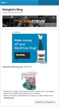 Mobile Screenshot of klanghd.wordpress.com