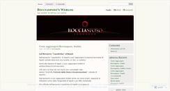 Desktop Screenshot of bocciasposo.wordpress.com