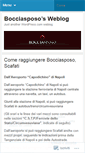 Mobile Screenshot of bocciasposo.wordpress.com