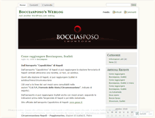 Tablet Screenshot of bocciasposo.wordpress.com