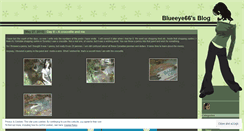 Desktop Screenshot of blueeye66.wordpress.com