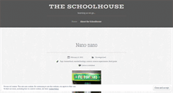 Desktop Screenshot of gerhardtschoolhouse.wordpress.com