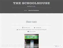 Tablet Screenshot of gerhardtschoolhouse.wordpress.com