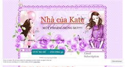 Desktop Screenshot of katespears.wordpress.com