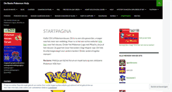 Desktop Screenshot of pokemonnieuws.wordpress.com