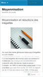 Mobile Screenshot of moyennisation.wordpress.com