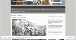 Desktop Screenshot of lattimermassacre.wordpress.com