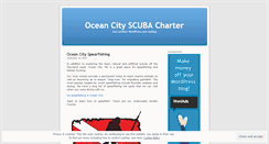 Desktop Screenshot of ocdiveboat.wordpress.com