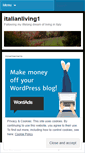 Mobile Screenshot of italianliving1.wordpress.com